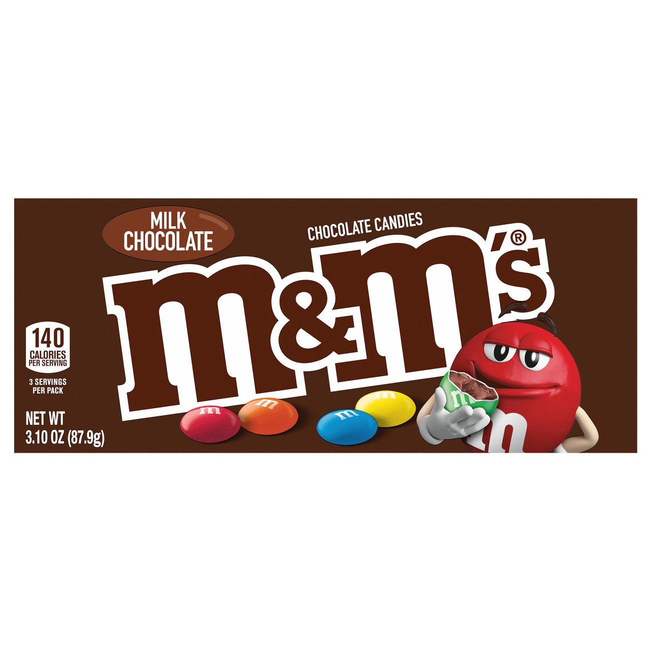 M&M'S Milk Chocolate Candy Theater Box, m&m - okgo.net
