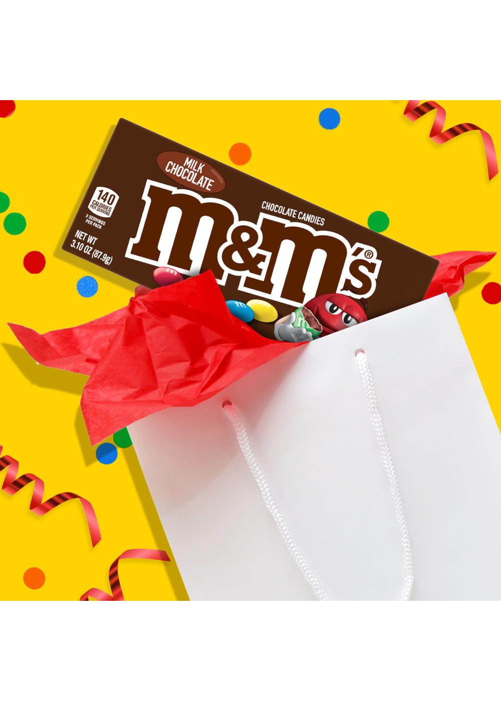 M&M'S Milk Chocolate Candy Theater Box