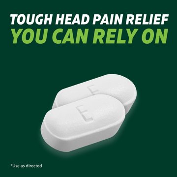 Excedrin Migraine Relief Caplets for Migraine Symptoms, Acetaminophen 250mg, Aspirin 250mg, Caffeine 65mg, Pain Reliever