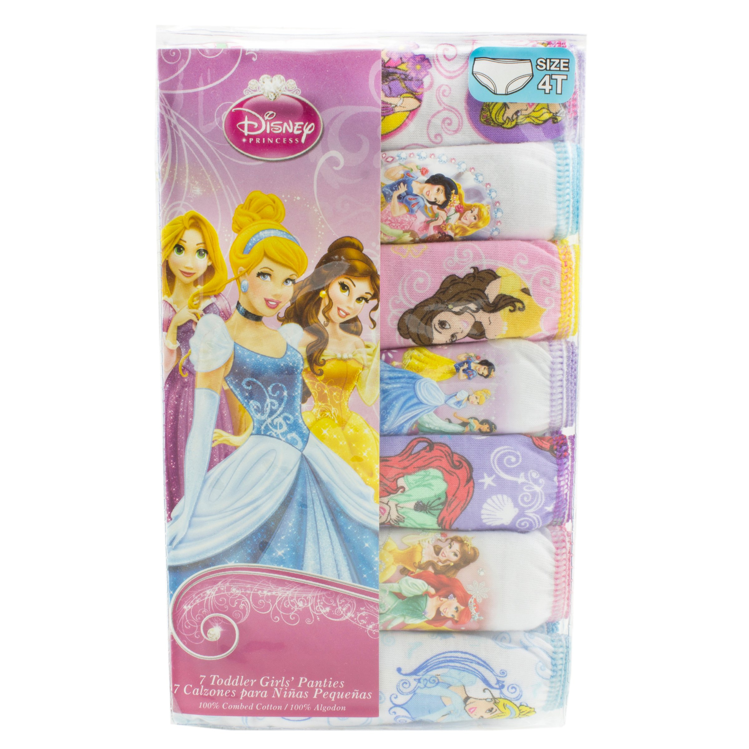 Handcraft Disney Princess Girls' Day of the Week Panties - Shop Underwear  at H-E-B