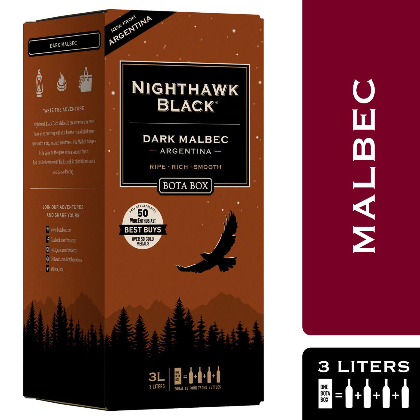 Bota Box Nighthawk Dark Malbec; image 2 of 6