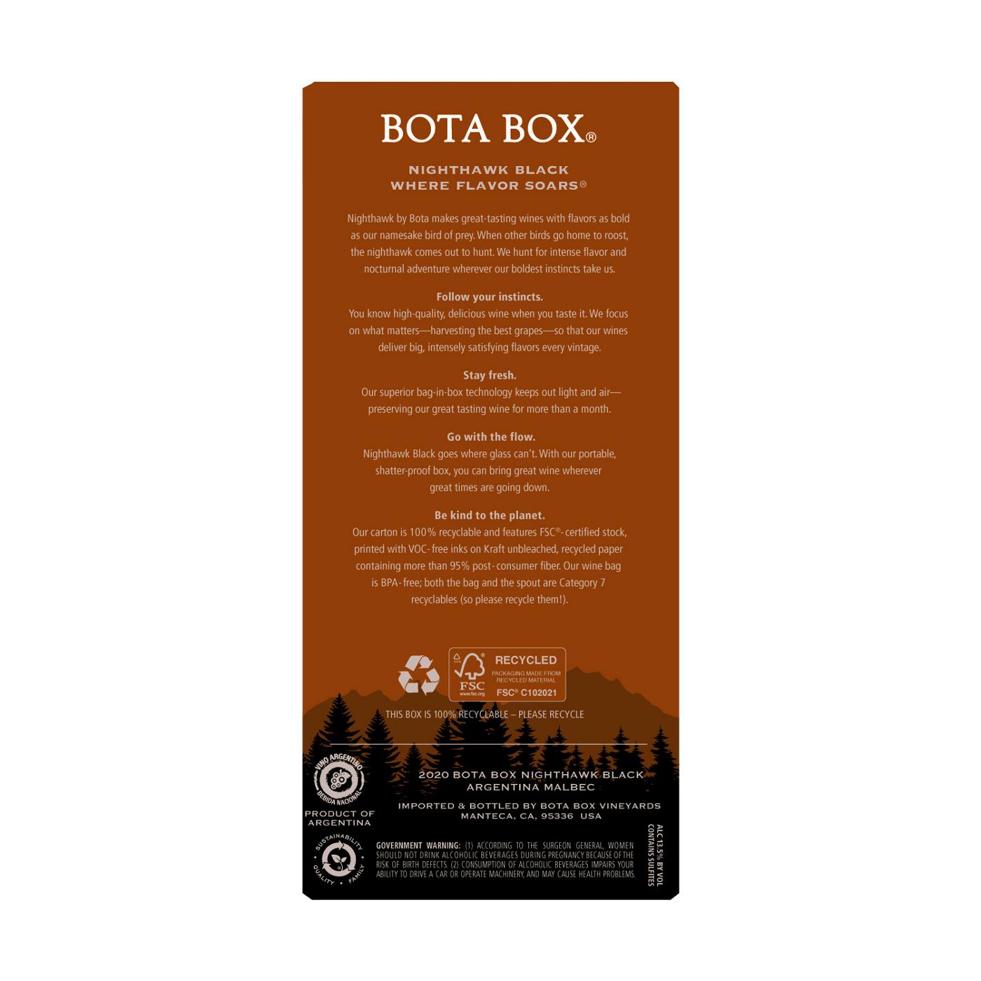 Bota Box Nighthawk Dark Malbec; image 4 of 6