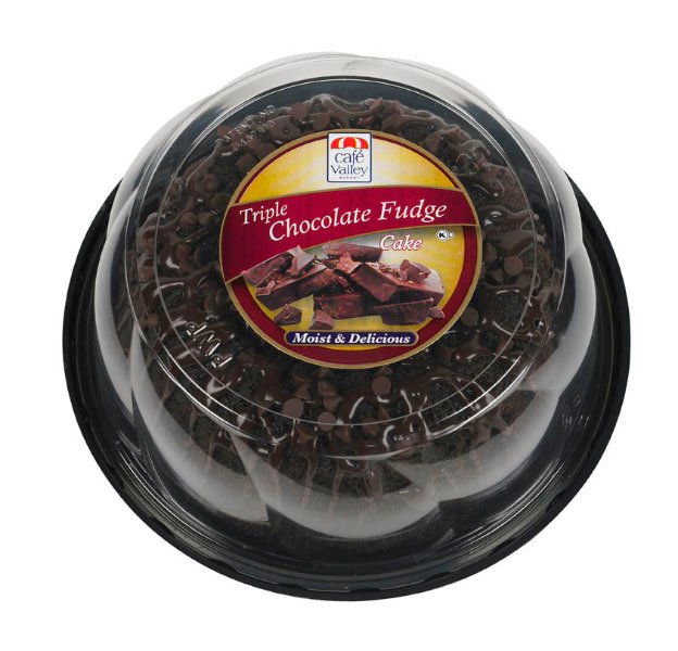 Cafe Valley Triple Chocolate Fudge Bundt Cake Shop Standard cakes at