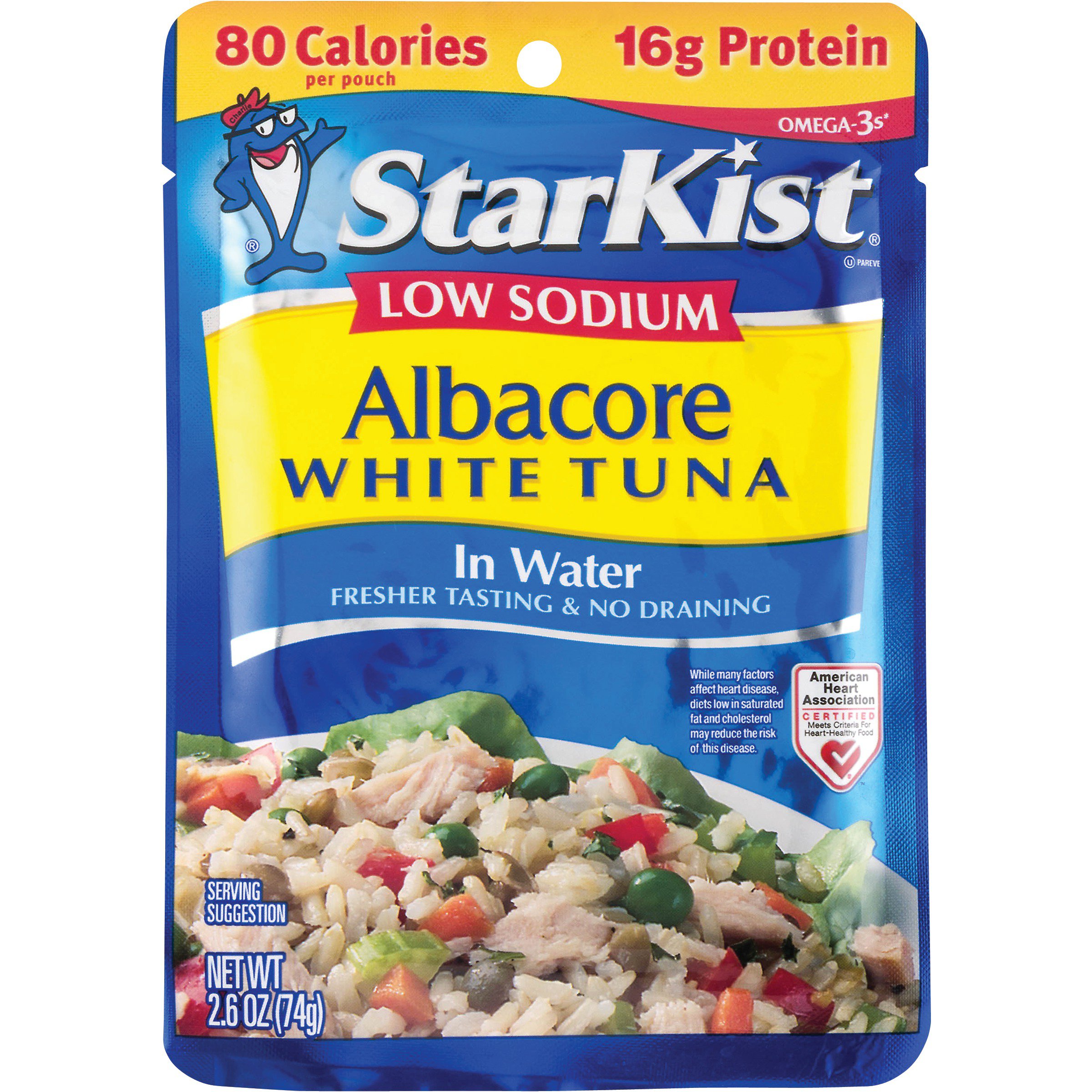 StarKist Selects Solid White Albacore Tuna in Water - Shop Canned & Dried  Food at H-E-B