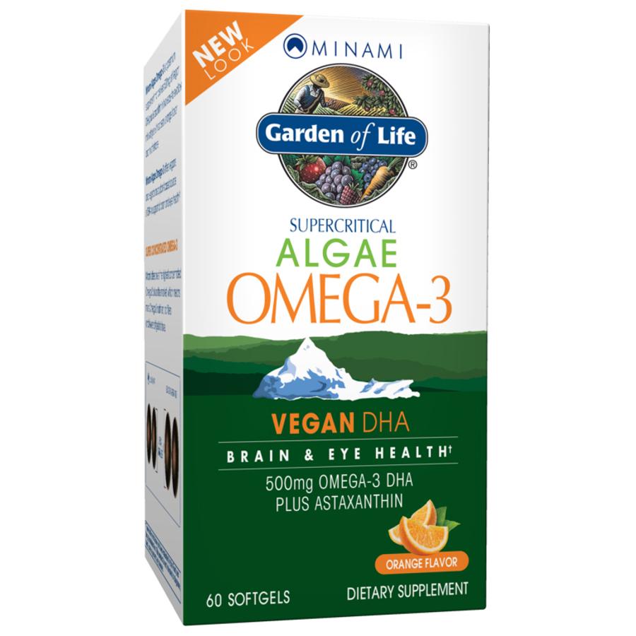 Garden of Life Minami Algae Omega-3 Vegan DHA Softgels; image 1 of 2