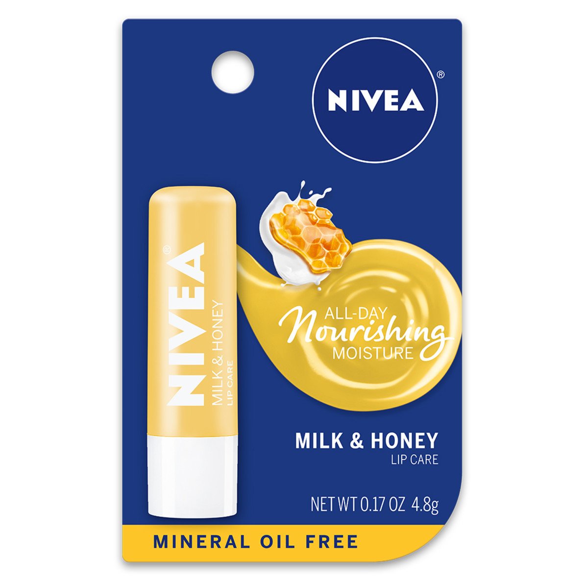 Nivea Milk & Honey Lip Care - Shop Lip Balm & Treatments at H-E-B