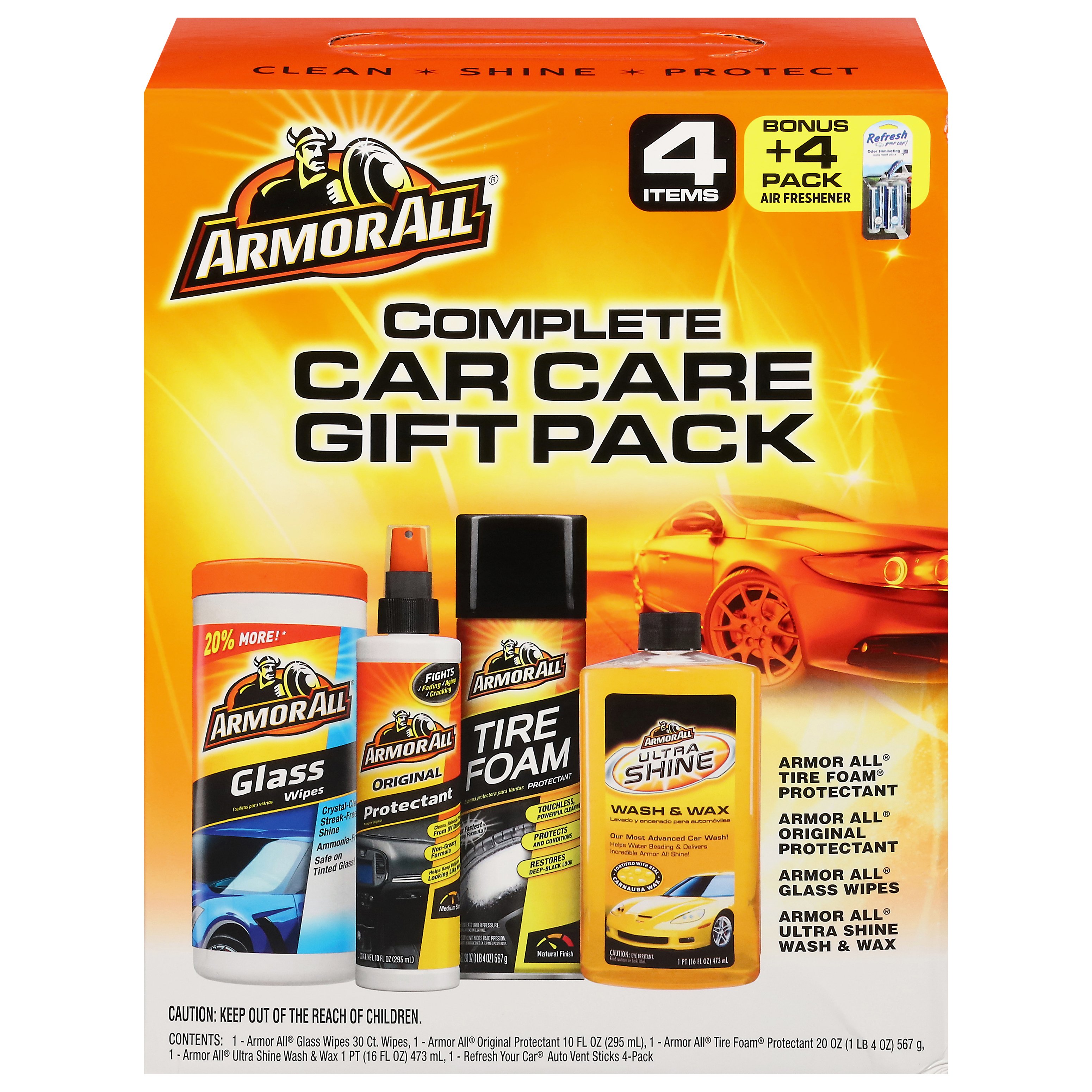 Armor All Complete Car Care Gift Pack Shop Motor oil & fluids at HEB