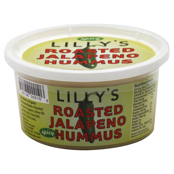 Lilly's Roasted Jalapeno Hummus Shop Dip at HEB