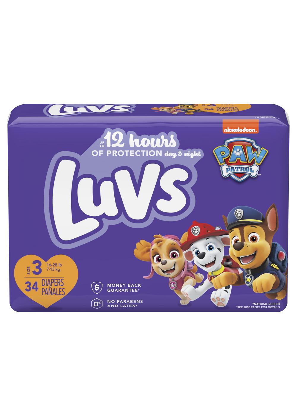 Luvs Diapers Size 3; image 8 of 9