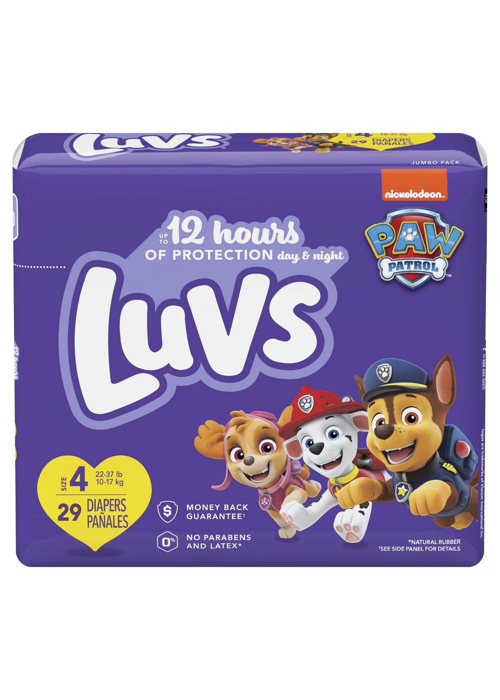 Luvs Diapers - Size 4; image 8 of 9