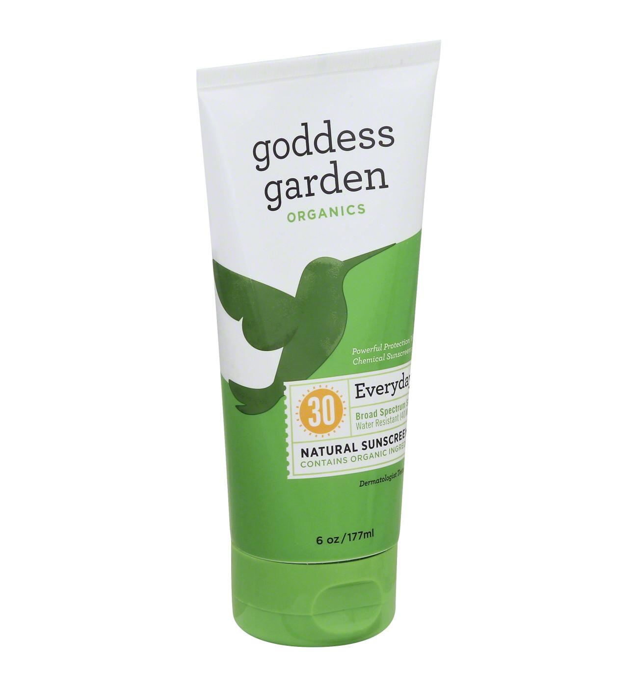 Goddess Garden Natural Sunscreen SPF 30 Shop Sunscreen & Self Tanners