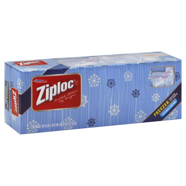 Ziploc Double Zipper Gallon Freezer Bags - Shop Storage Bags at H-E-B