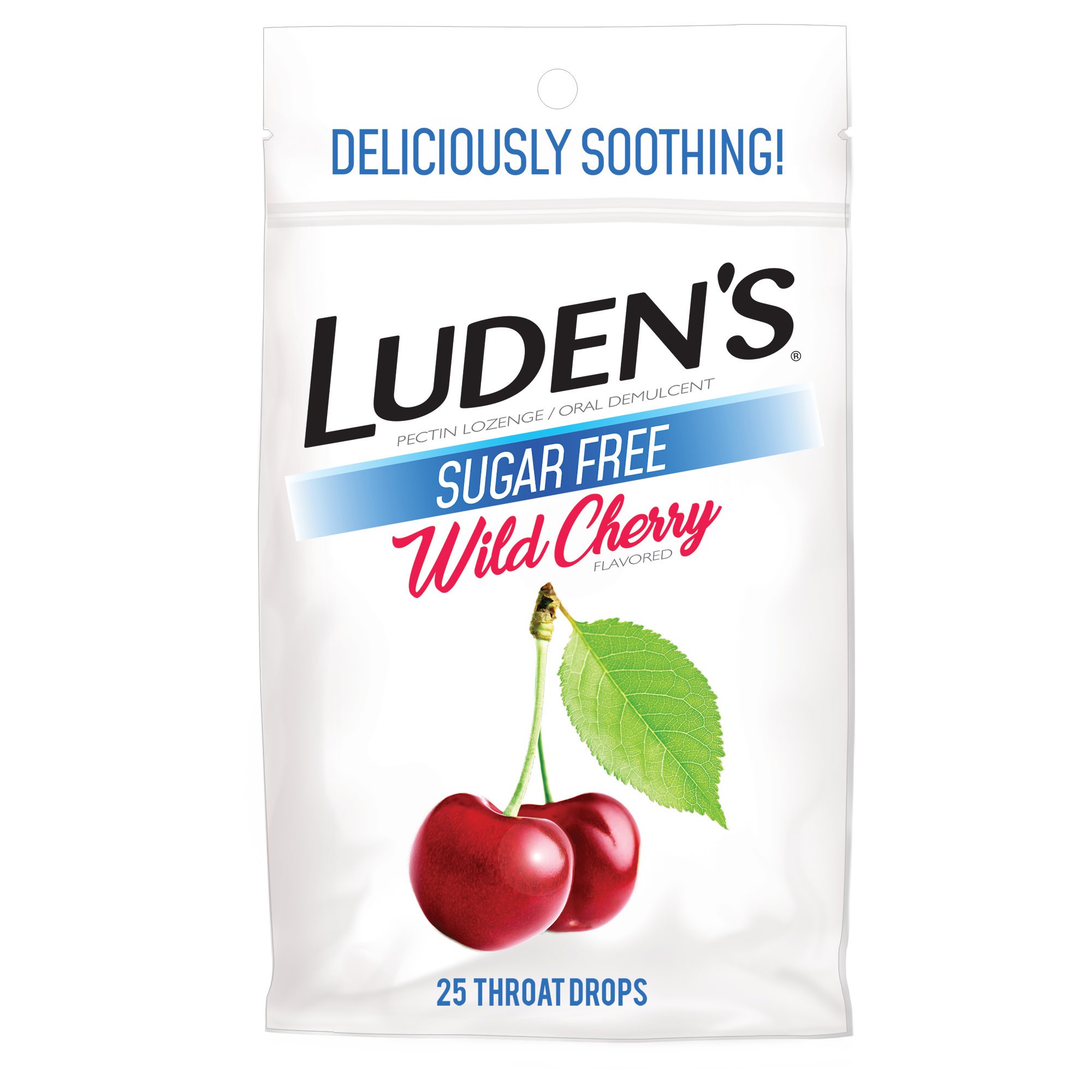 Luden's Sugar Free Soothing Throat Drops - Wild Cherry - Shop
