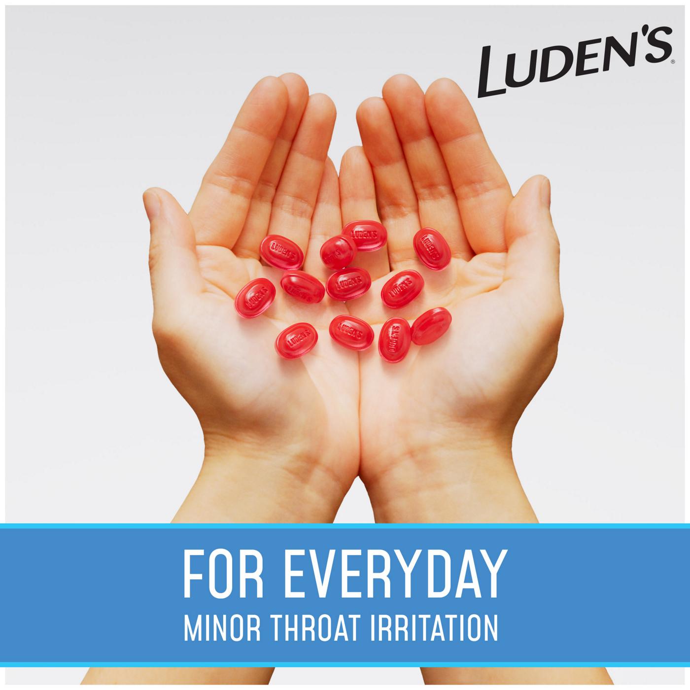 Luden's Sugar Free Soothing Throat Drops - Wild Cherry; image 4 of 5