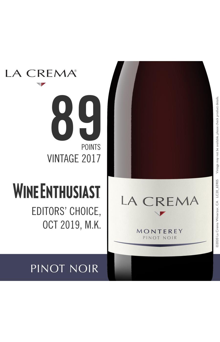 La Crema Monterey Pinot Noir Red Wine; image 3 of 3
