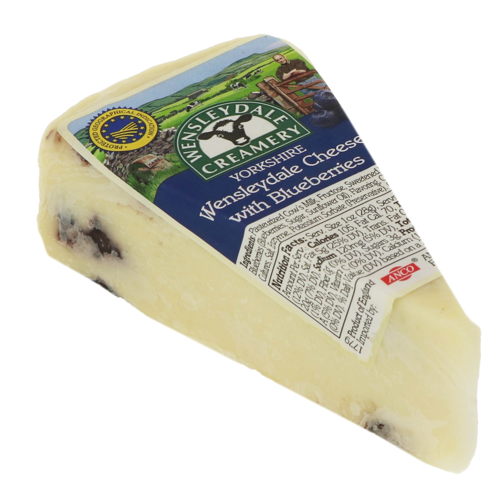 Wensleydale Creamery Cheese with Blueberries - Shop Cheese at H-E-B