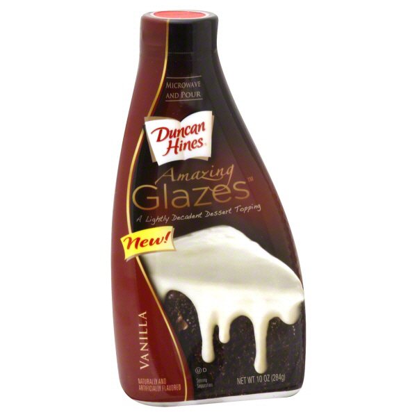 Duncan Hines Amazing Glazes Vanilla Dessert Topping Shop Baking