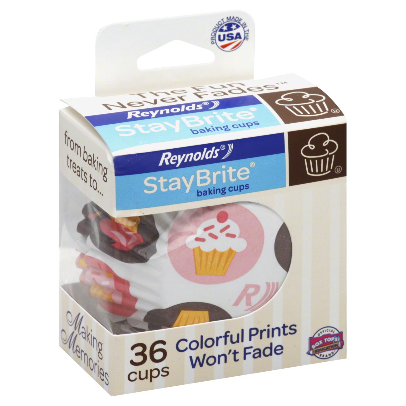 Reynolds Sophisticated Patterns Staybrite Bake Cups Shop Baking Paper