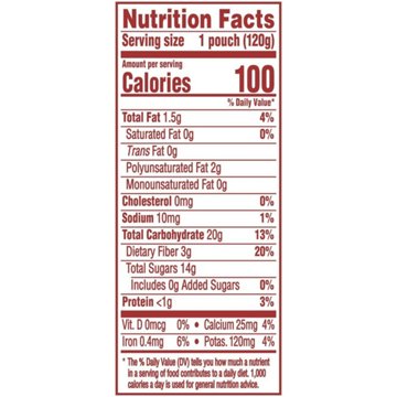 Happy Tot Organics Super Foods Stage 4 Apple Butternut Squash & Chia Baby Food Pouch