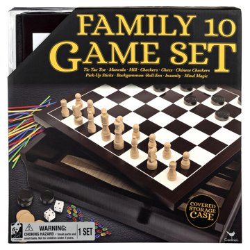 Cardinal Industries Family 10 Game Set, 10 ct