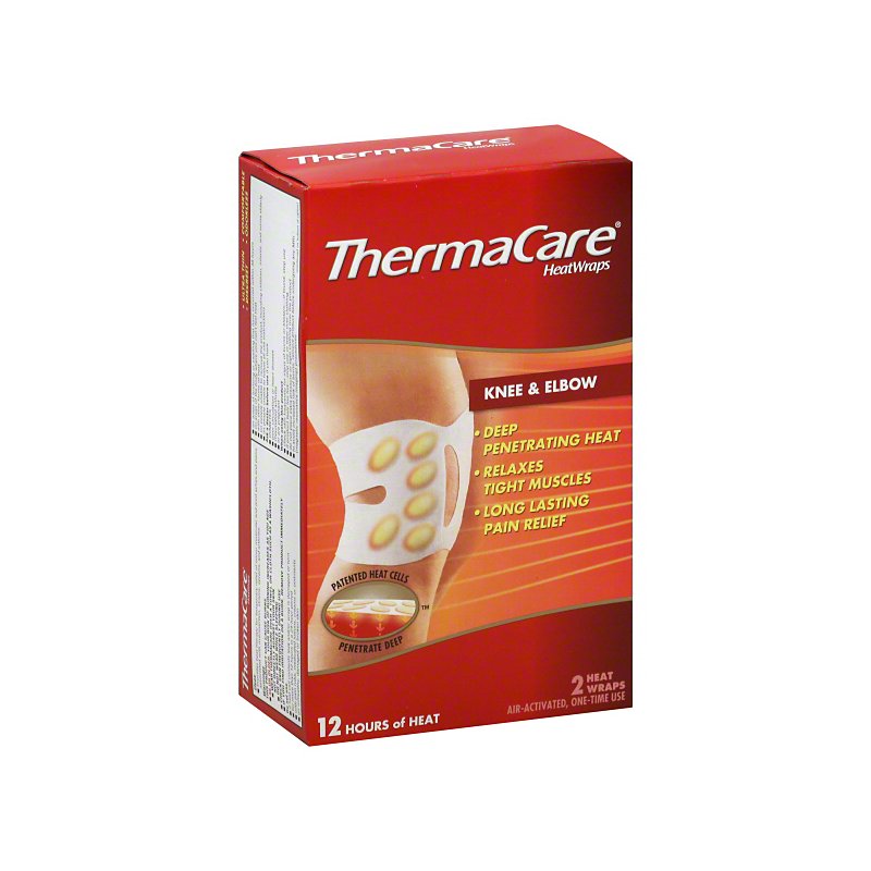 Therma Care Heat Wraps Knee and Elbow Shop Medicines & Treatments at HEB