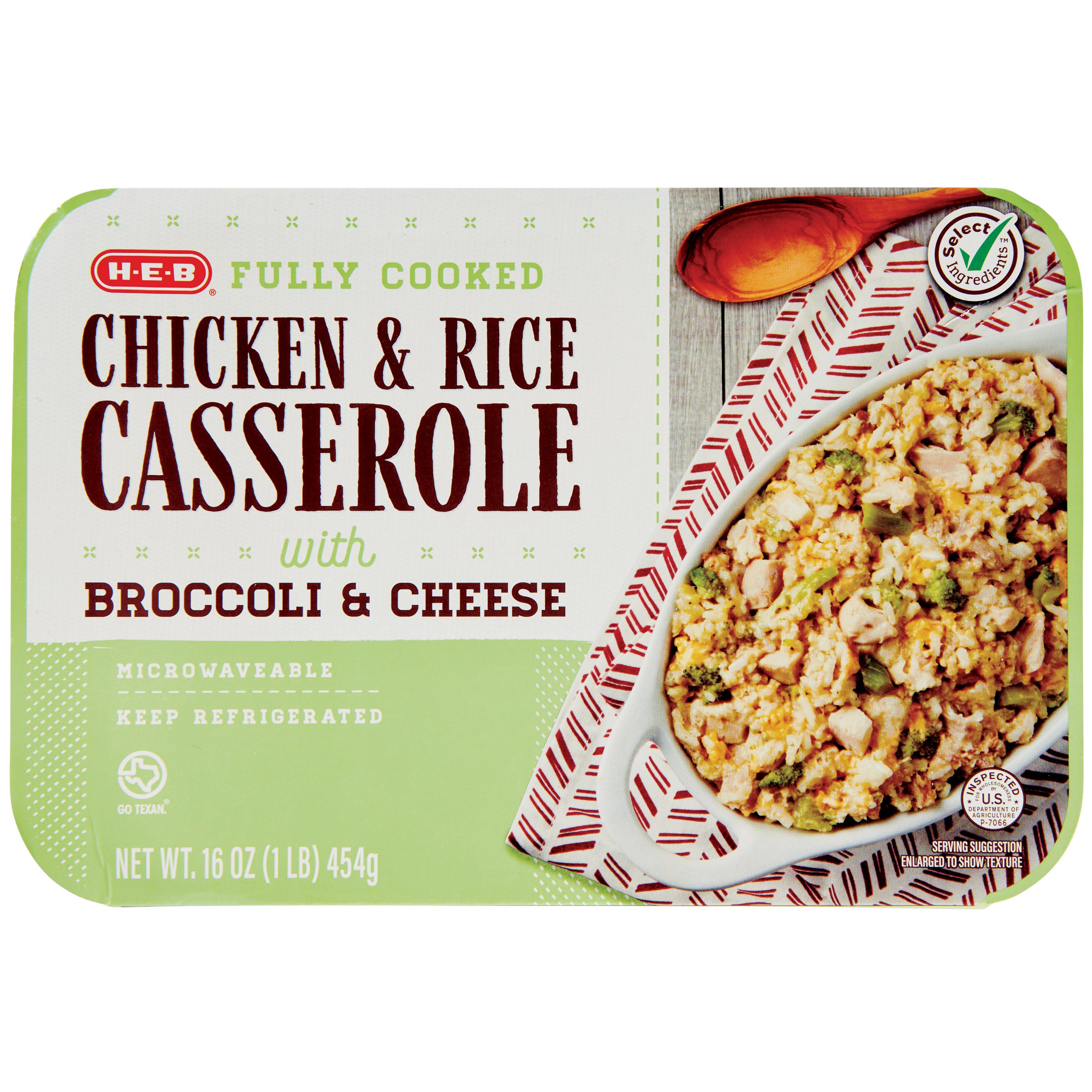 H-E-B Fully Cooked Chicken and Rice Casserole with ...