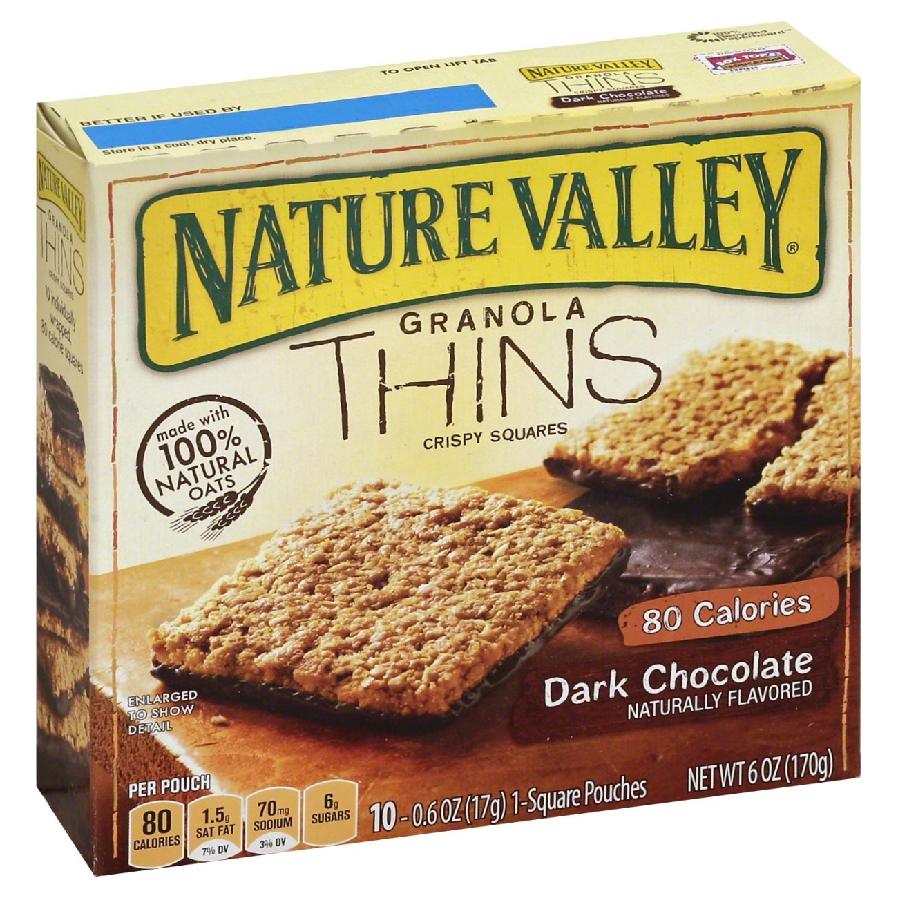 Nature Valley Granola Thins Dark Chocolate Bars Shop Snacks & Candy