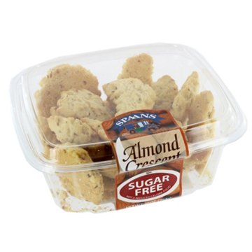Spaans Soft Sugar Free Almond Crescent Cookies, 10 oz