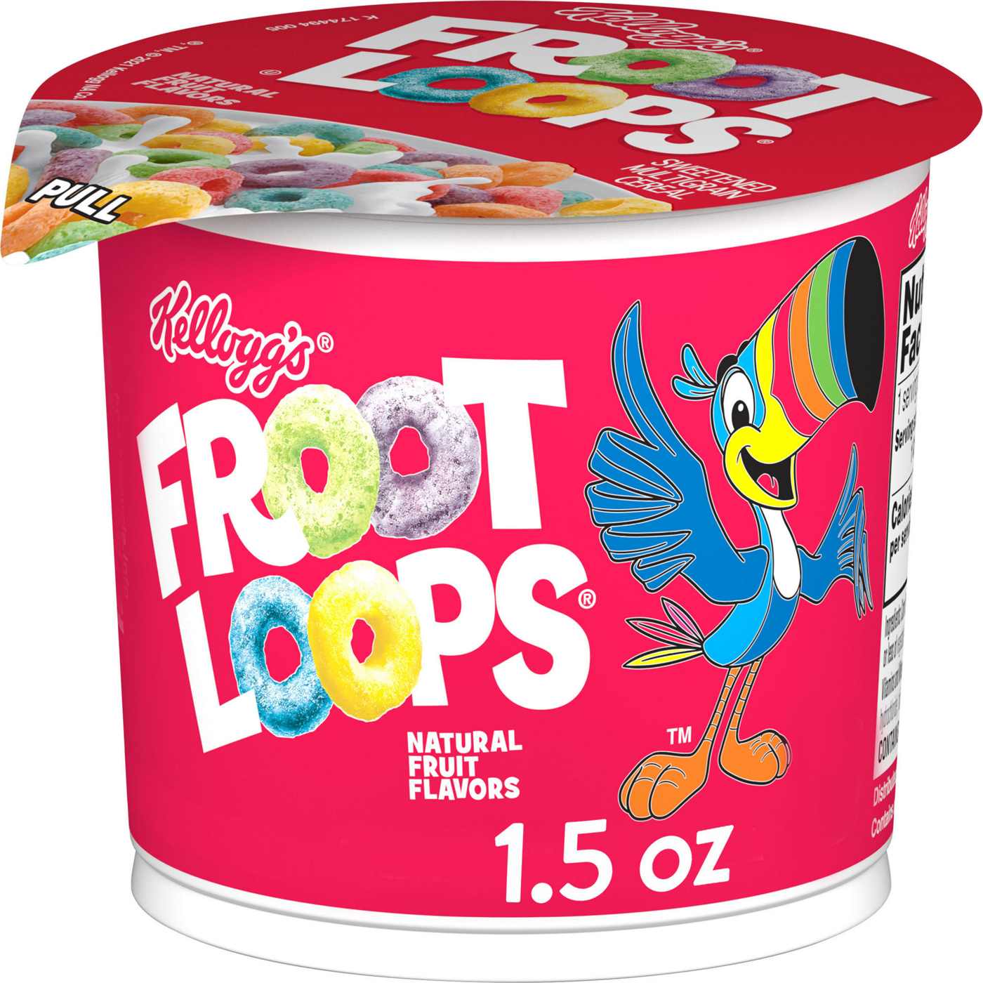 Kellogg's Froot Loops Cereal Cup; image 1 of 8