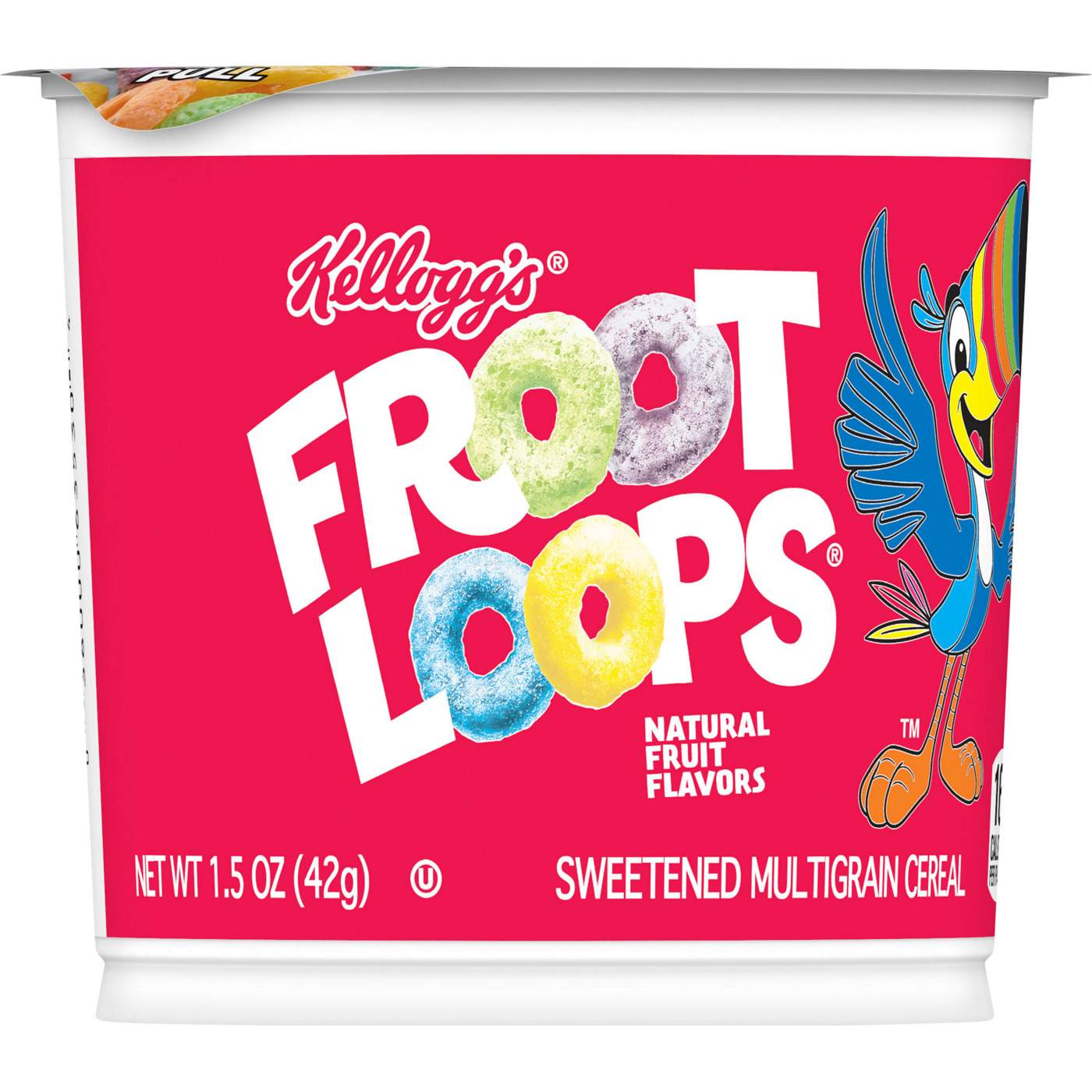 Kellogg's Froot Loops Cereal Cup; image 3 of 8