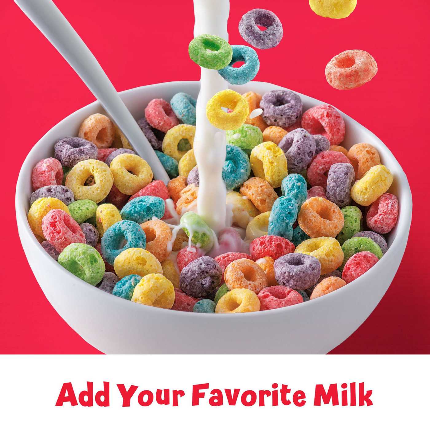 Kellogg's Froot Loops Cereal Cup; image 5 of 5
