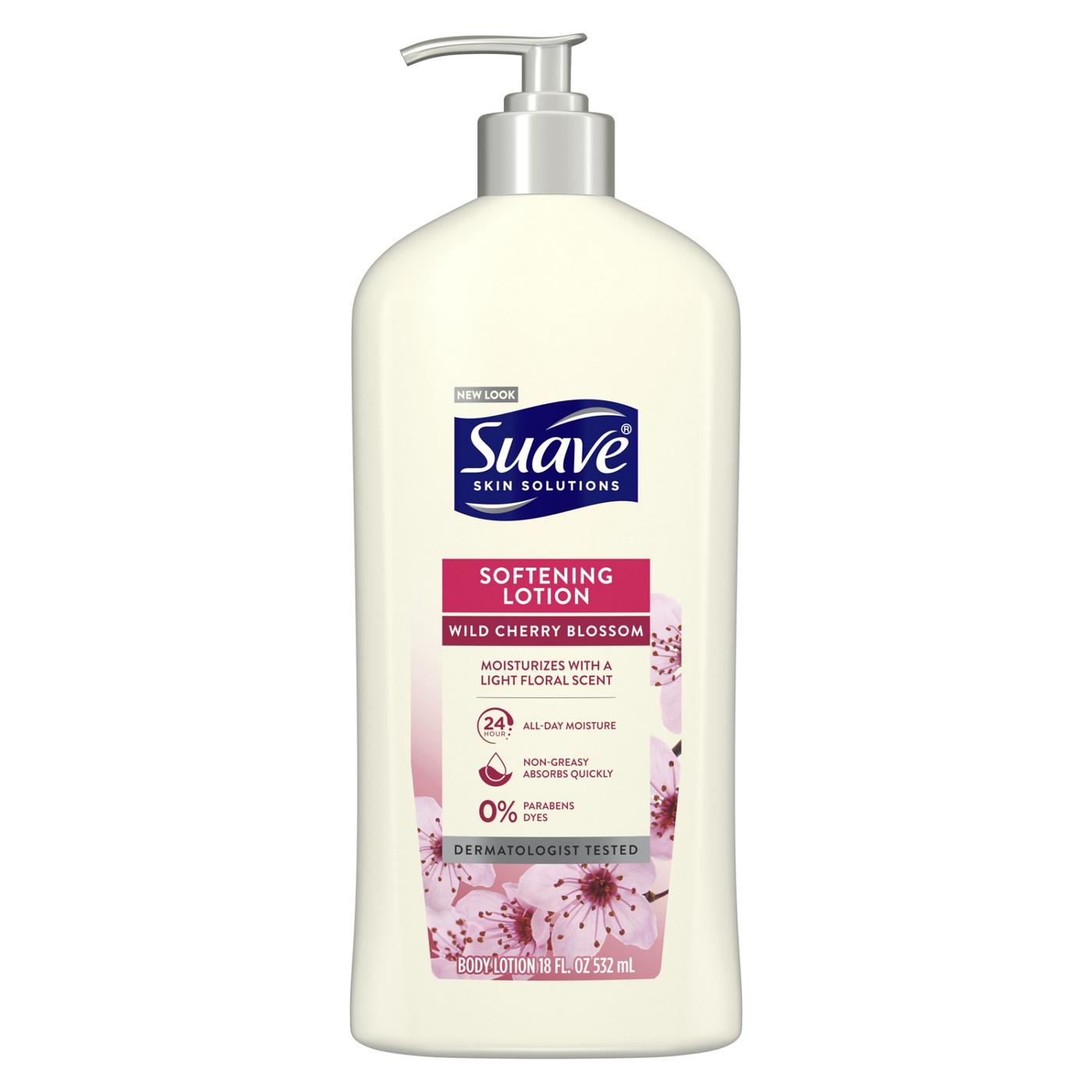 Suave Skin Solutions Wild Cherry Blossom Body Lotion; image 1 of 2