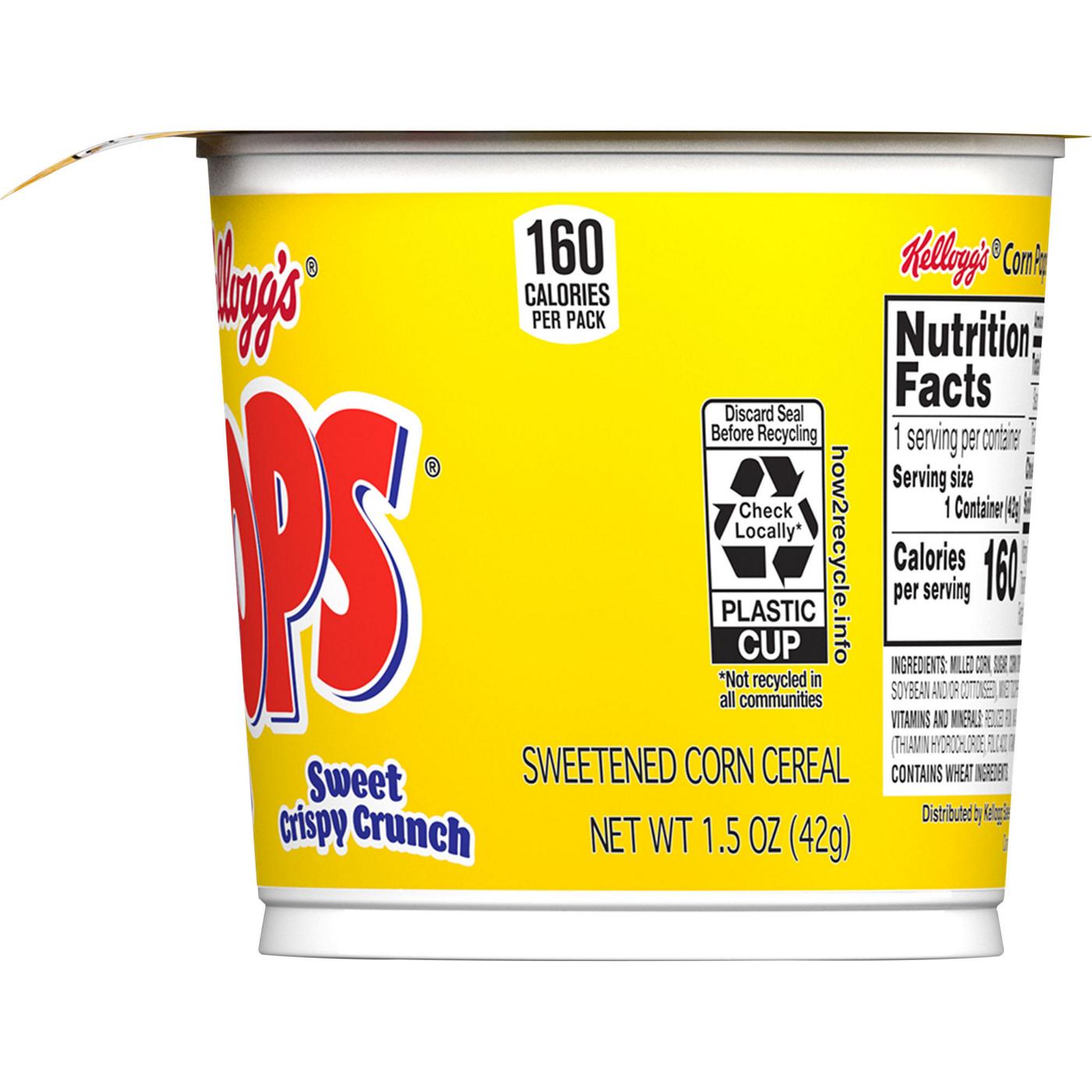 Kellogg's Corn Pops Cereal Cup; image 6 of 8