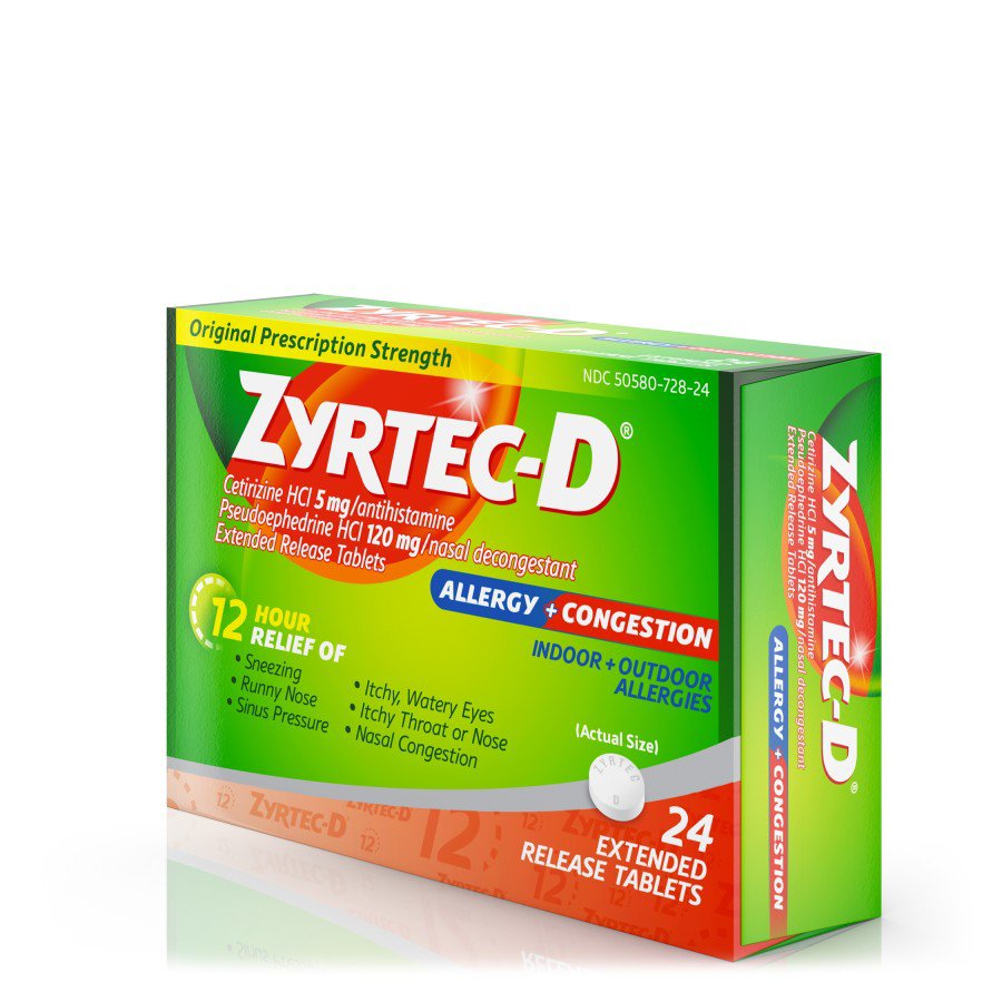 Zyrtec D Tablets