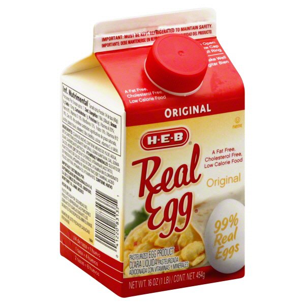 H-E-B Original Real Egg - Shop Eggs & Egg Substitutes At H-E-B