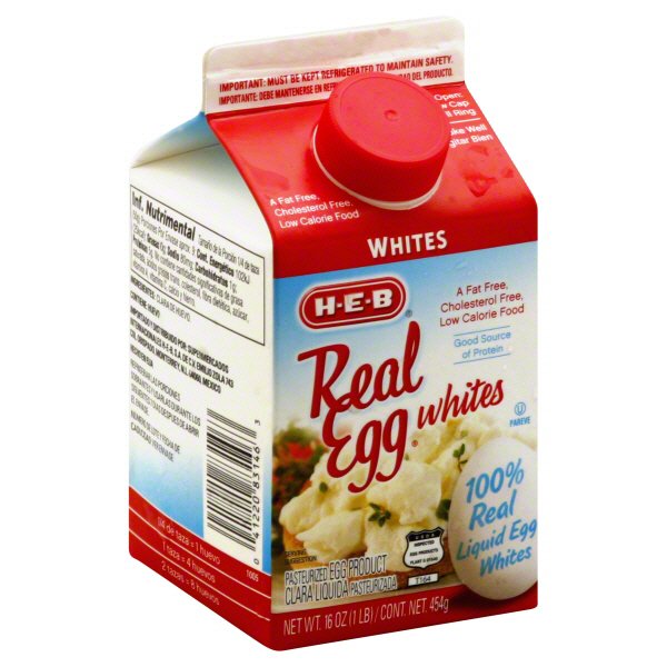 HEB Real Egg Whites Shop Eggs & Egg Substitutes at HEB