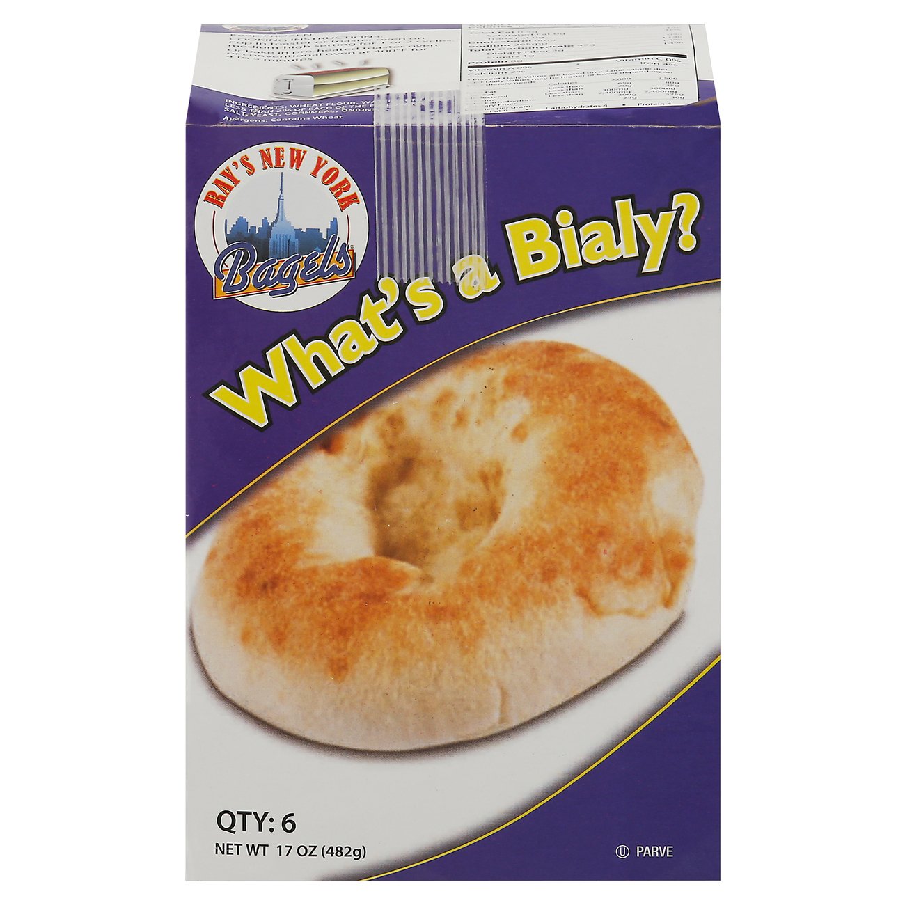 Rays New York Bagels What's a Bialy? Shop Bagels at HEB