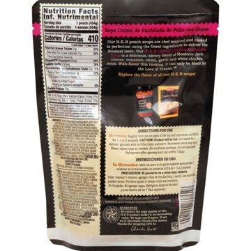 H-E-B Cheesy Chicken Enchilada Soup Microwaveable Pouch, 16 oz