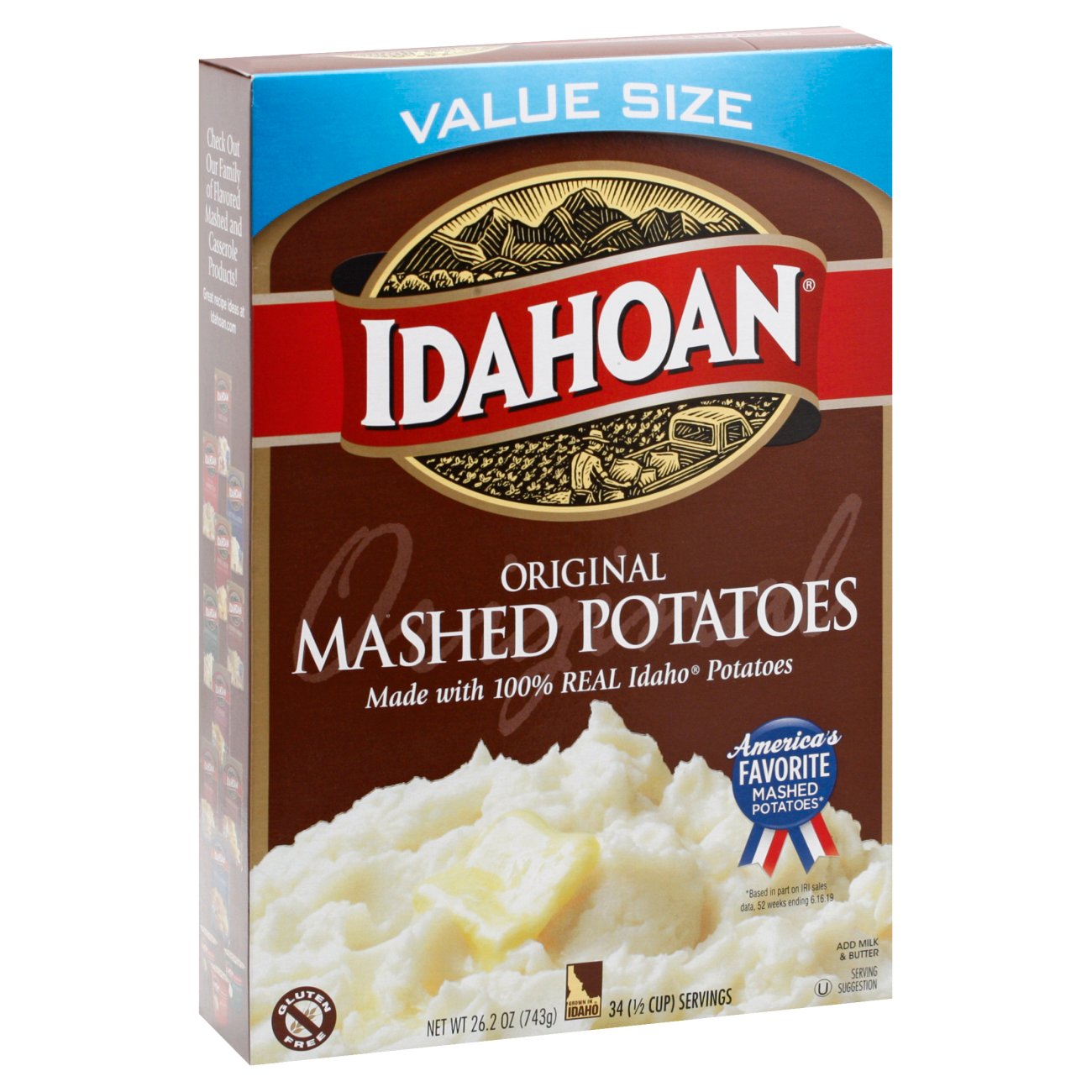 Idahoan Original Mashed Potatoes - Shop Pantry Meals At H-E-B