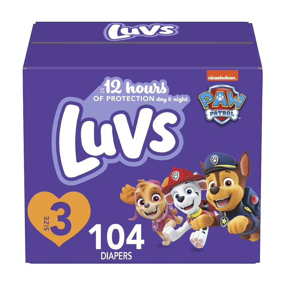 best price on luvs diapers
