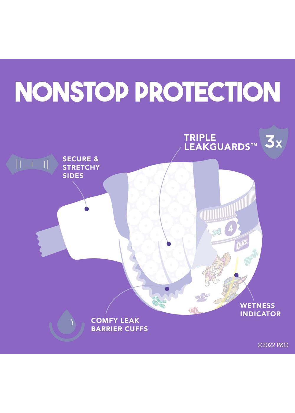 Luvs Paw Patrol Baby Diapers Size 3 Shop Diapers at HEB