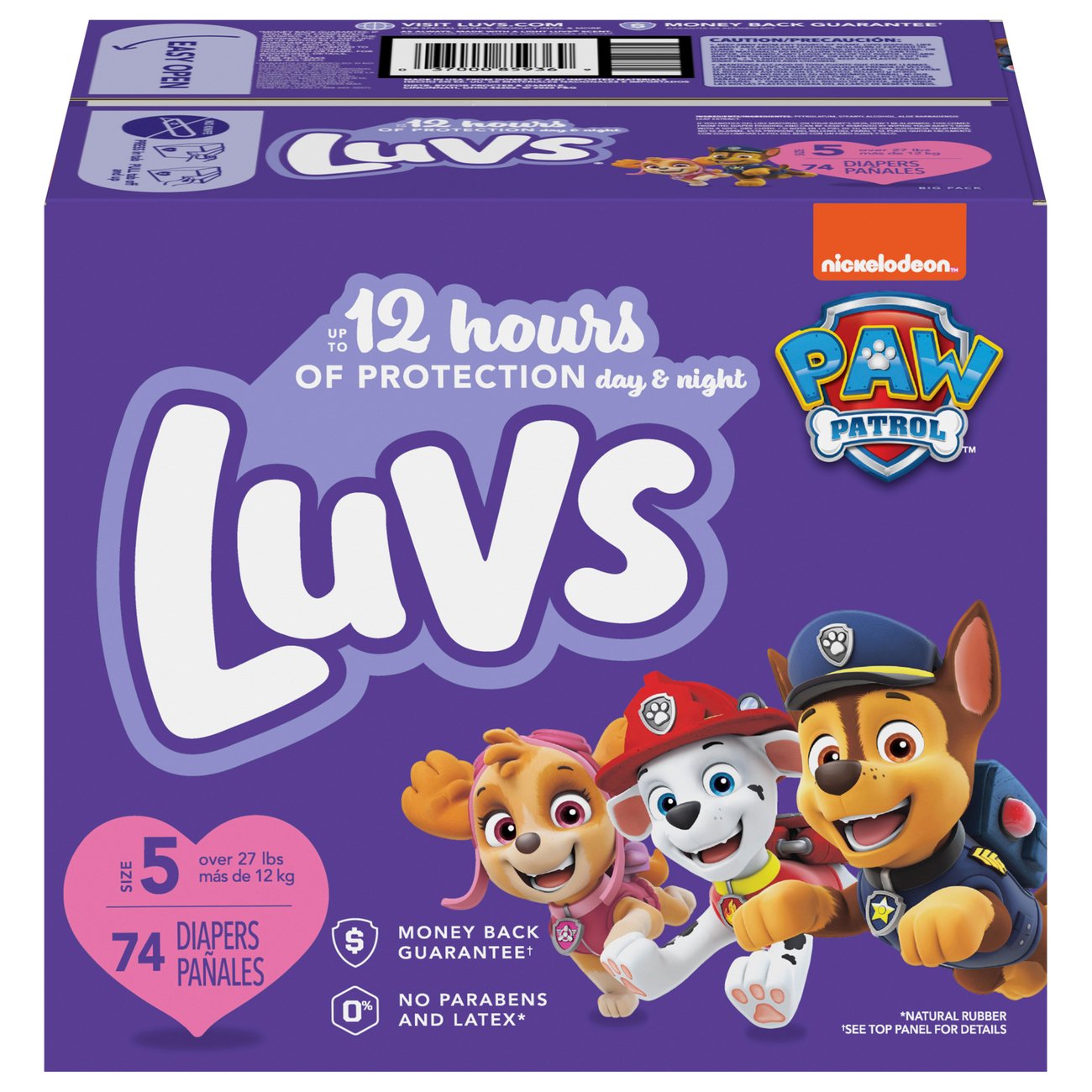 luvs triple leakguard diapers