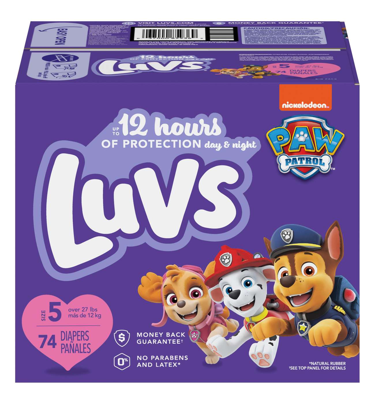 Luvs Paw Patrol Baby Diapers - Size 5; image 1 of 8