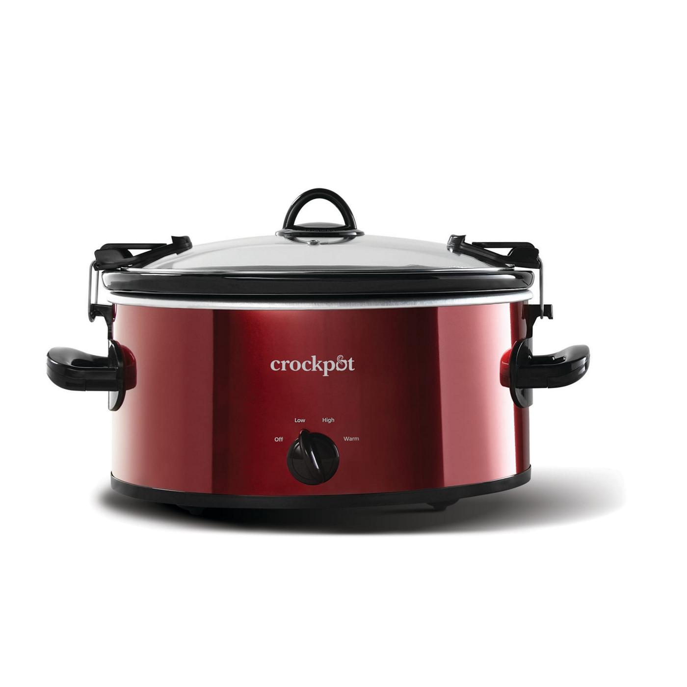 Crock-Pot Cook 'N' Carry Slow Cooker - Red; image 1 of 2