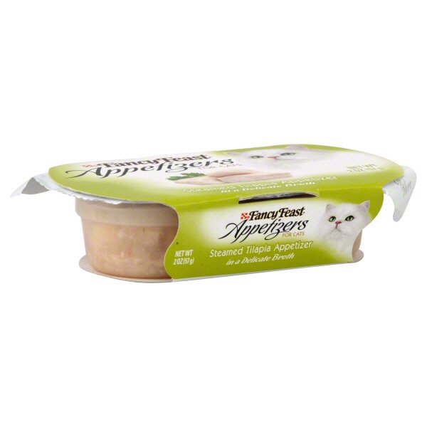 Purina Fancy Feast Appetizers Steamed Tilapia Cat Food Shop Cats at HEB