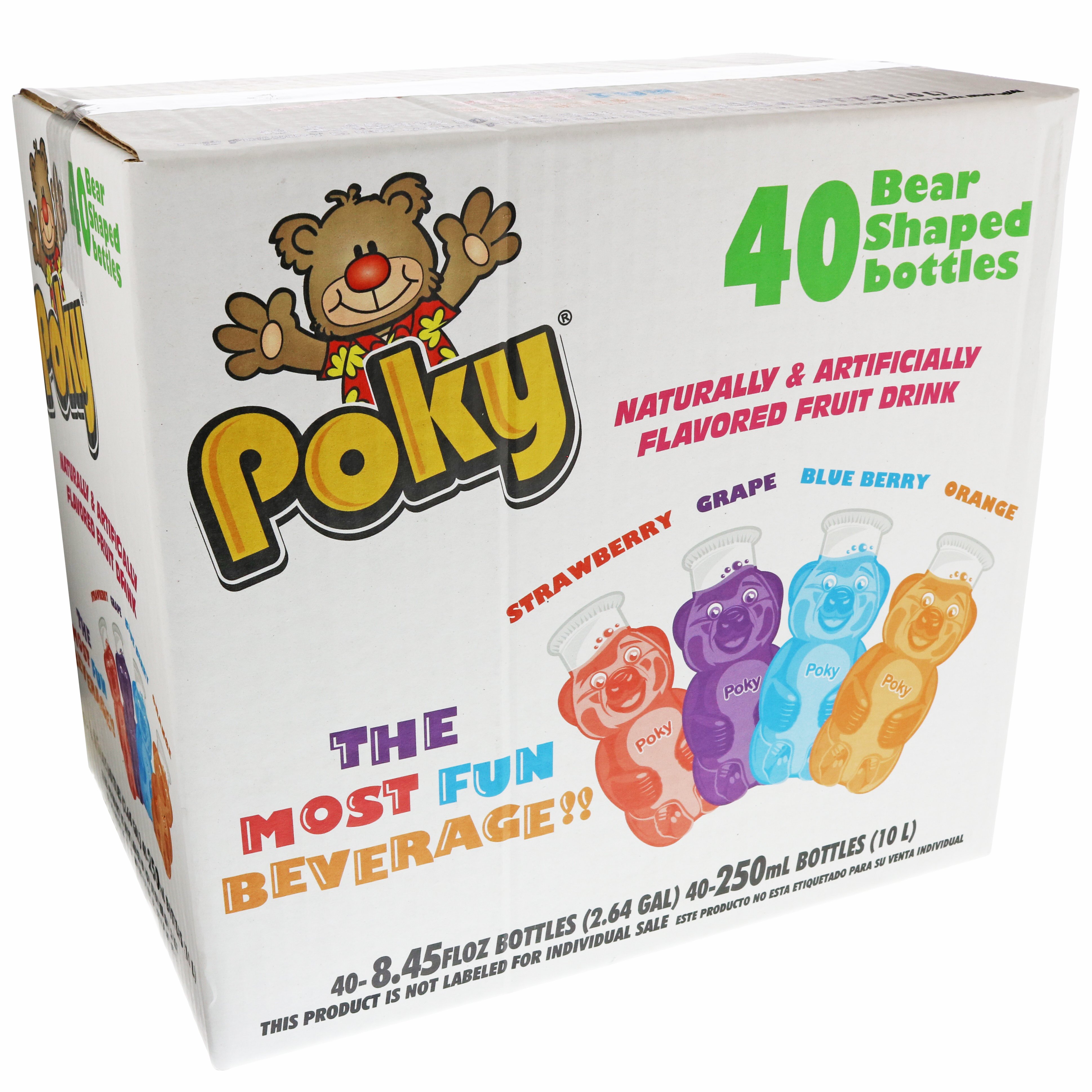 Poky Osito Fruit Flavored Beverages 8.5 oz Bottles Shop Juice at HEB