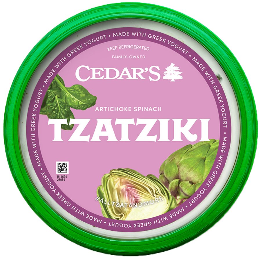 Cedar's Artichoke Spinach Tzatziki, 12 oz | Central Market