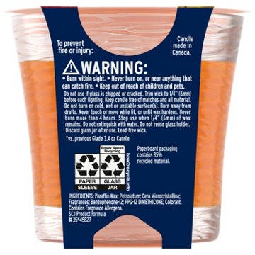 Glade Hawaiian Breeze Candle, 4.08 oz