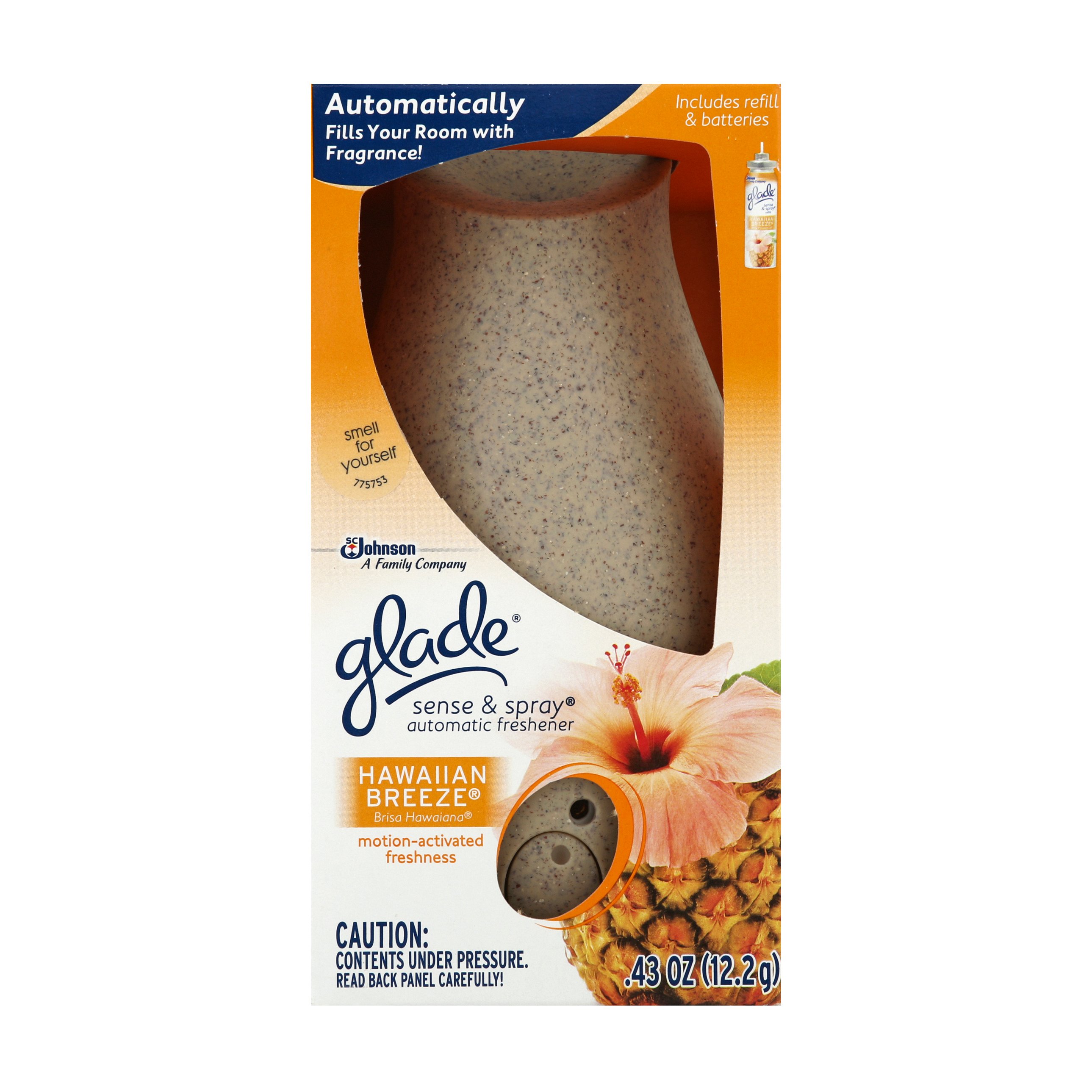 Glade Hawaiian Breeze Sense & Spray Automatic Freshener