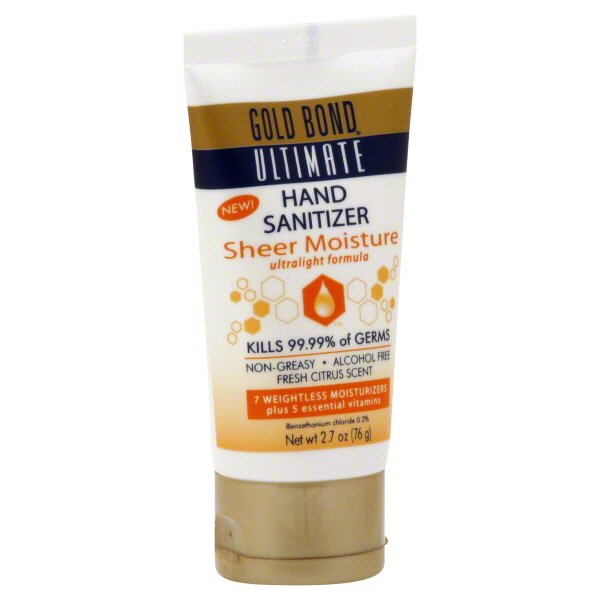 Gold Bond Ultimate Sheer Moisture Hand Sanitizer Shop Cleansers